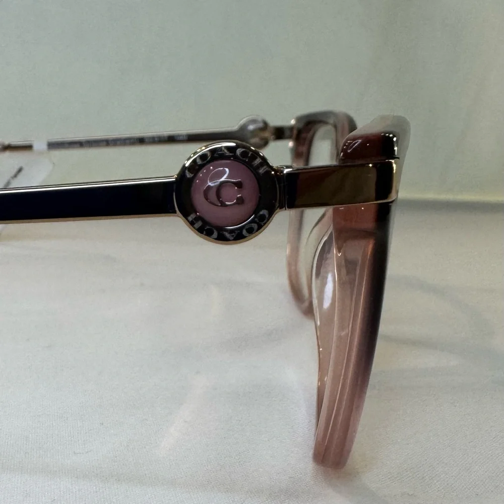 Coach HC6176
Rose Tortoise Gradient 
Size: 53-17-140
Women’s Eye Glasses - Picture 6 of 10